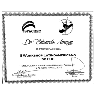 II Workshop Latinoamericano de FUE - SPACREC